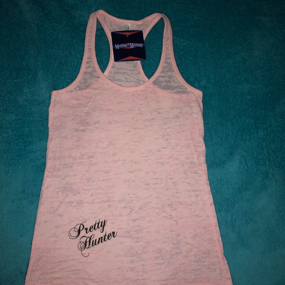 Pretty Hunter Racerback Burnout Tank